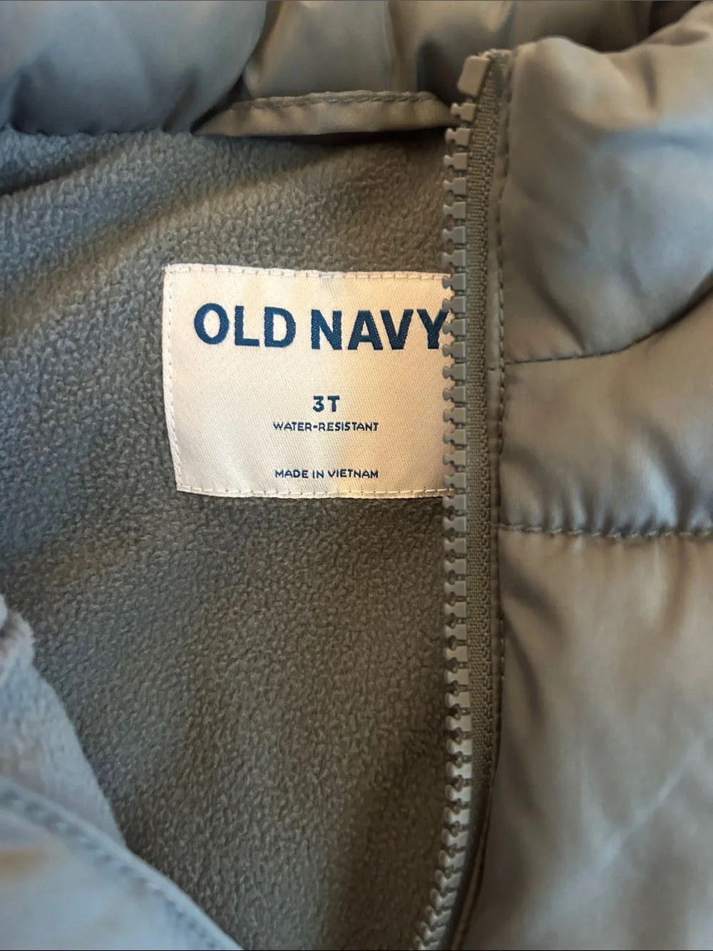Old Navy Kids Puffer Vest - Gray